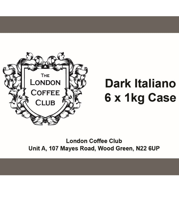 LCC Dark Italiano 6kg Case Wholebeans